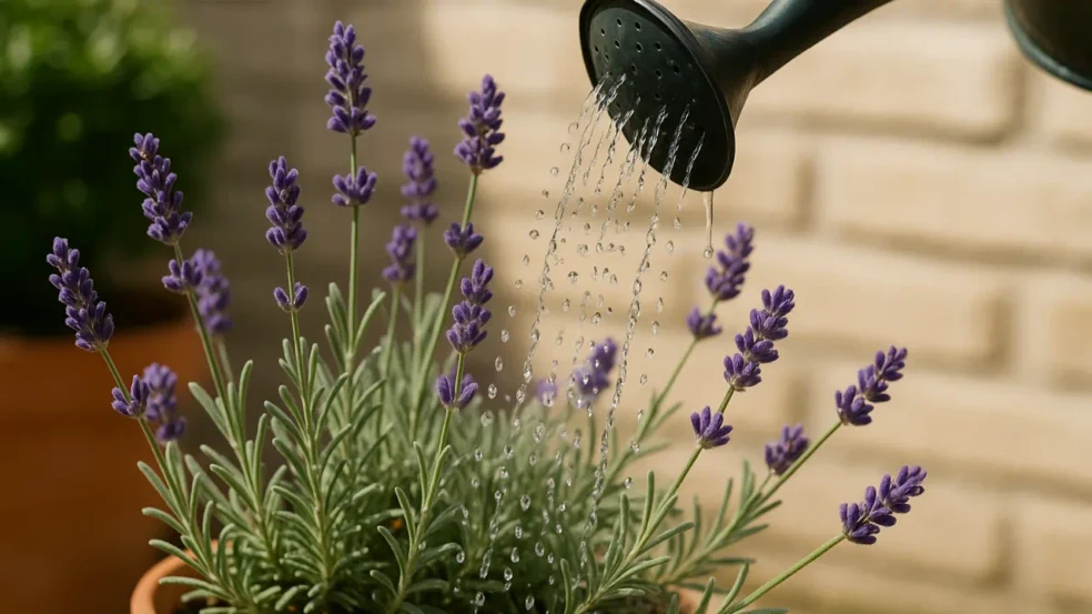 Aprenda o jeito certo de regar lavanda e mantenha o perfume intenso da planta sem riscos de murchar ou apodrecer com umidade. Aprenda o jeito certo de regar lavanda e mantenha o perfume intenso da planta sem riscos de murchar ou apodrecer com umidade.