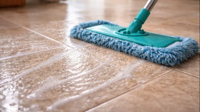 O produto que você usa no chão pode estar deixando o ambiente grudento