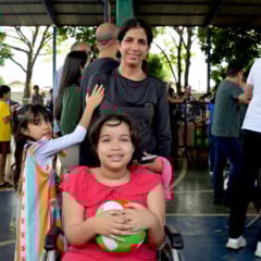 Crian&ccedil;as da Capital recebem brinquedos durante a a&ccedil;&atilde;o "Natal Presente"