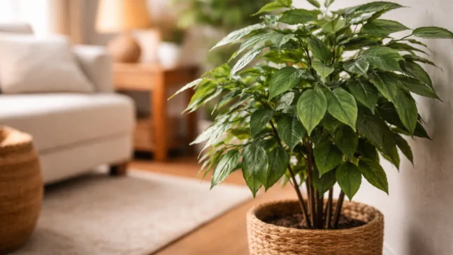 Plantas artificiais nesse ambiente interferem mais na energia do que você imagina