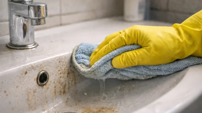 Por que o banheiro parece sujo mesmo depois da limpeza completa