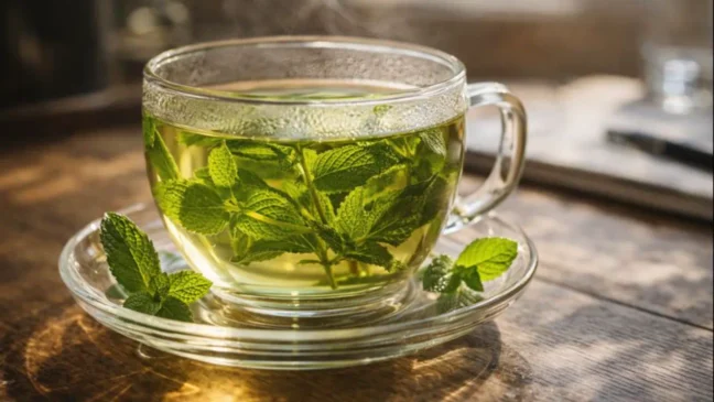 Por que tanta gente está usando chá de hortelã antes de reuniões importantes