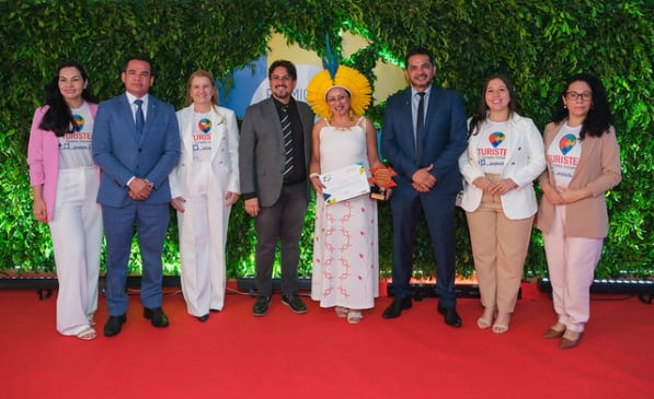A premiação reconhece iniciativas que se sobressaíram no setor ao longo do ano e reuniu representantes de órgãos públicos, empresas e entidades de todo o país. (Foto:  Ministério do Turismo)