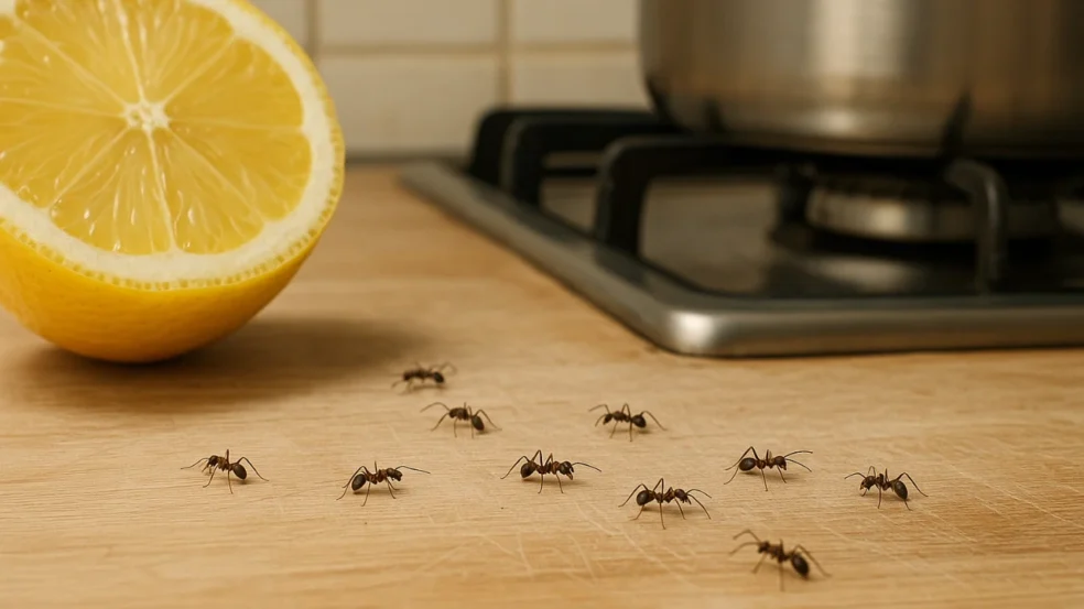 Saiba como afastar formigas da cozinha com um único ingrediente natural