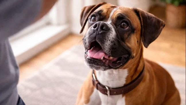 Seu Boxer fica agitado dentro de casa Esta estratégia treina foco e garante obediência