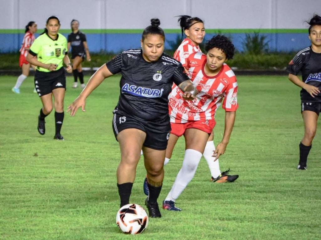 Rio Negro estrou com goleada sobre o Náutico. (Foto: Reprodução/Instagram/@rionegrofemininorr)