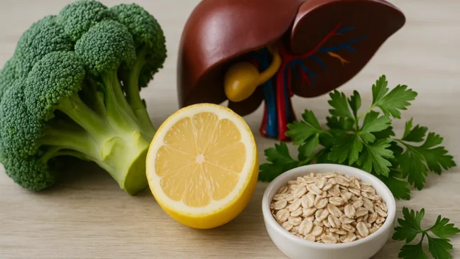 Três alimentos que ajudam a limpar o fígado e melhorar a sensação de peso após refeições mais pesadas