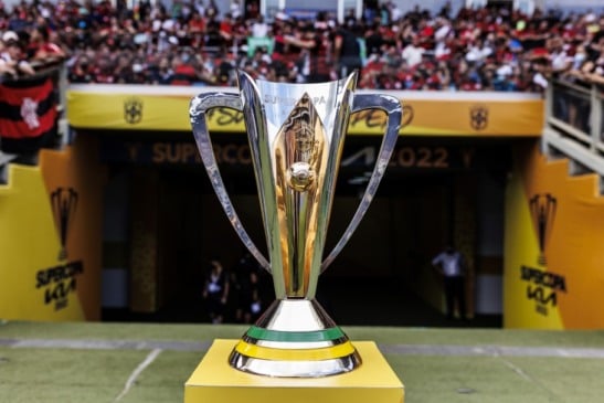 Troféu da Supercopa do Brasil. (Foto: Pedro Martins/CBF)