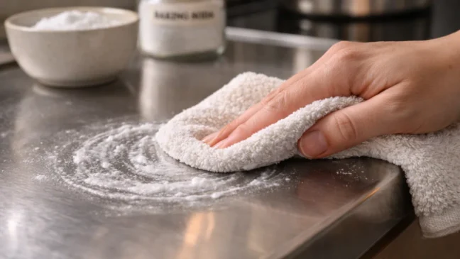 Usar bicarbonato desse jeito limpa superfícies delicadas sem risco de desgaste