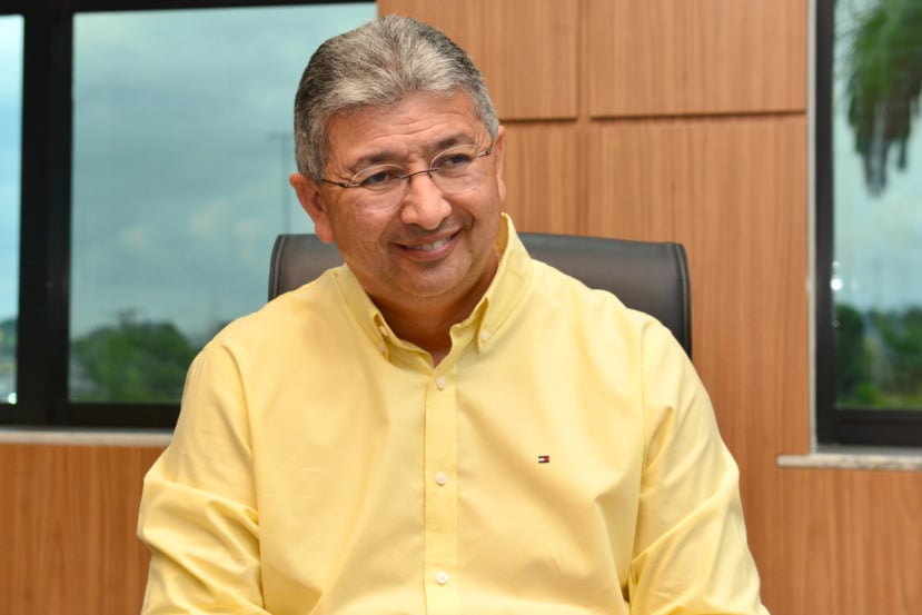 O vice-governador de Roraima, Edilson Damião