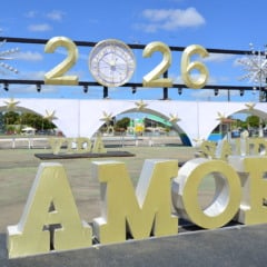 Entrada do Parque Anau&aacute; (Foto: Nilzete Franco/FolhaBV)
