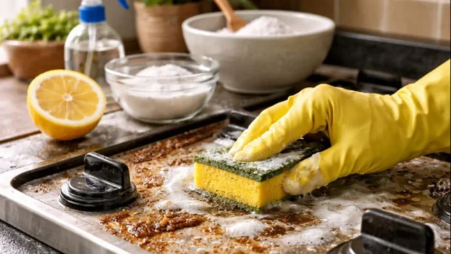 Você não precisa de produto forte para eliminar gordura pesada — só do método certo