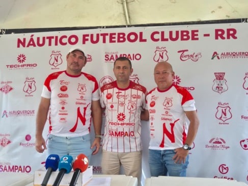 Náutico apresenta novo treinador para a temporada 2026. (Foto: Lucas Castro/FolhaBV)