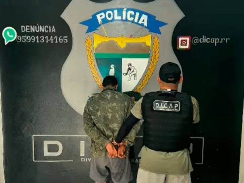 Foragido que rompeu tornozeleira eletrônica recapturado em área mata pela Dicap