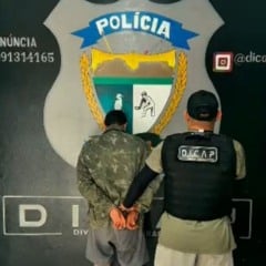 Foragido que rompeu tornozeleira eletrônica recapturado em área mata pela Dicap