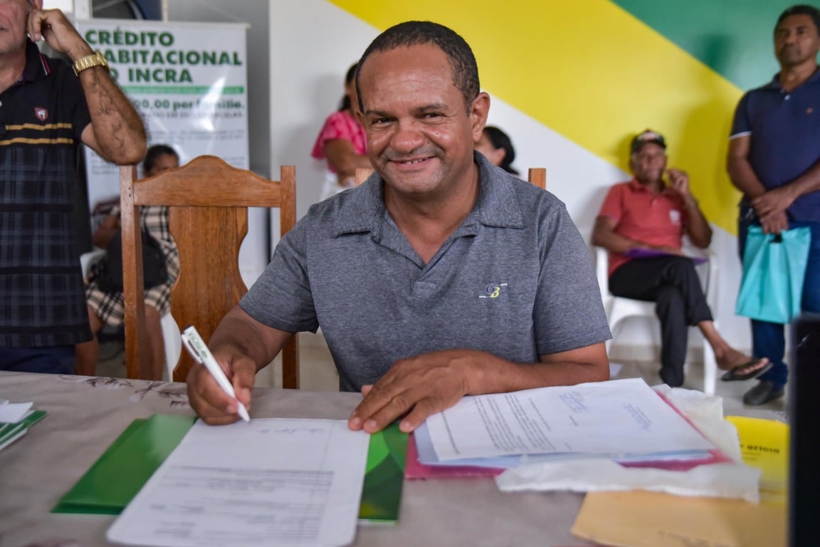 Durante os três dias, o Incra oferecerá emissão da Carteira de Agricultura Familiar (CAF), entrega do Contrato de Concessão de Uso (CCU) e outros documentos. (Foto: Divulgação)