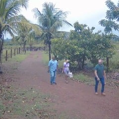Os dois homens estiveram na propriedade no dia 4 de dezembro, apresentando-se como policiais e afirmando que investigavam o local. (Foto: Divulgação)