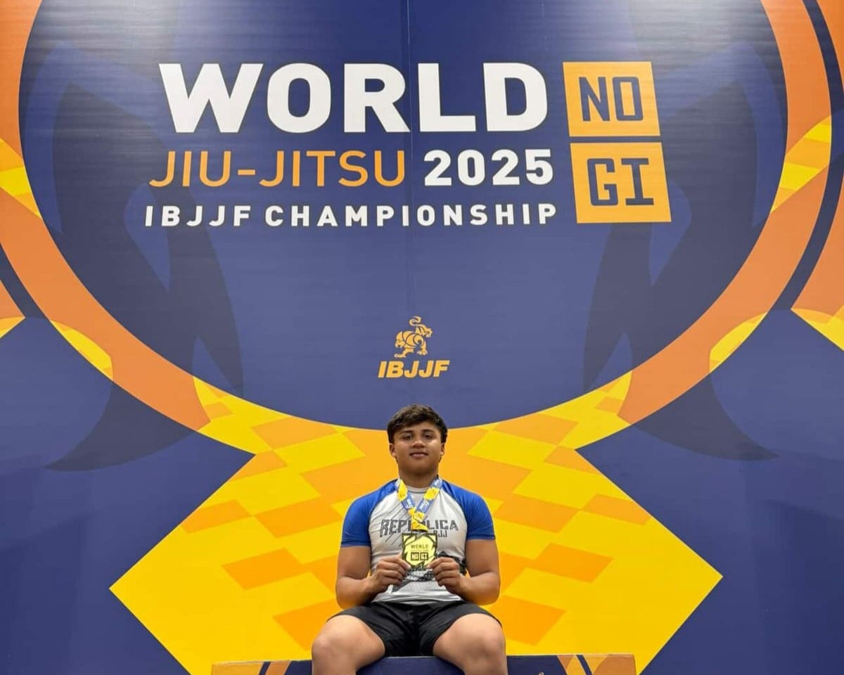 Atleta roraimense conquista campeonato mundial de jiu-jitsu No-Gi. Foto: (ASCOM/Team Leal) Atleta roraimense conquista campeonato mundial de jiu-jitsu No-Gi. Foto: (ASCOM/Team Leal)