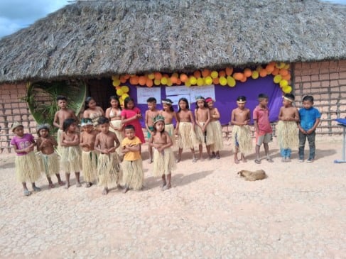 Mais de 200 alunos Ingaricó concluem ano letivo em comunidades da Serra do Sol