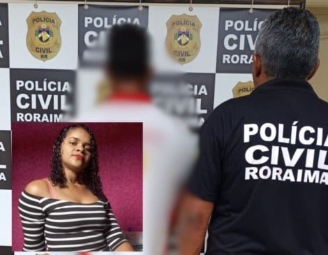 V.M.S., foi preso nesssa quinta-feira (18), pela Pol[icia Civil de Roraima. (Foto: Divulgação)