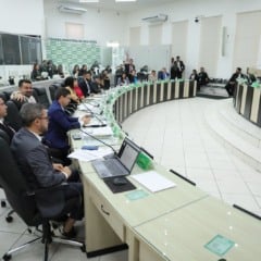 O plen&aacute;rio da C&acirc;mara Municipal de Boa Vista - 19.12.2025 (Foto: Reynesson Damasceno/CMBV)