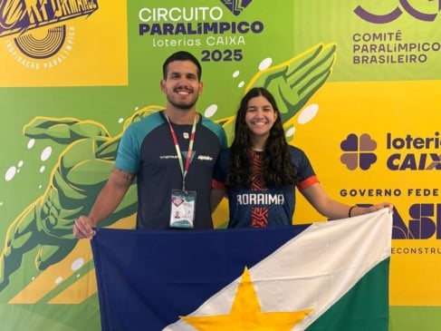 Maria Clara Andrade e Mateus Antony são convocados para a Seleção Brasileira de Natação. (Foto: Divulgação)