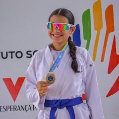 A atleta Sophia Lauanny Sousa Barbosa, de 14 anos,  era corredora e tamb&eacute;m treinava jud&ocirc; no munic&iacute;pio. (Foto: Instagram)