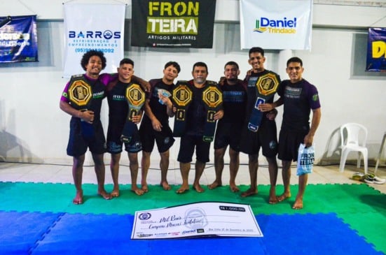 Roraima Top Team conquista título de competição de Jiu-jítsu NoGi. (Foto: ASCOM/Roraima Top Team)