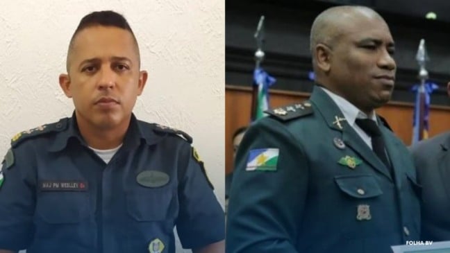 Tenente-coronel Wesley e Major Jefferson