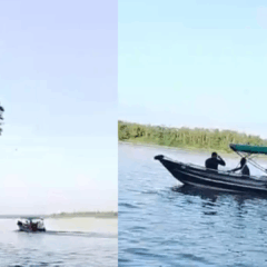 Imagens das buscas enviadas pela mãe da mulher.