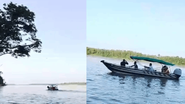 Imagens das buscas enviadas pela mãe da mulher.