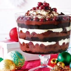 Pavê de chocolate pode ser feito com antecedência e ajuda a firmar (Foto: Reprodução)