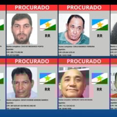8 DOS FORAGIDOS MAIS PROCURADOS PELA JUSTIÇA BRASILEIRA. (Foto: Divulgação/MJSP)