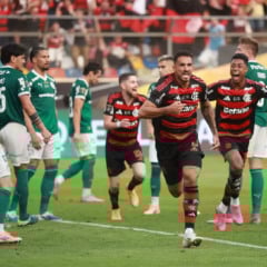Flamengo pode conquistar Brasileirão e Libertadores no mesmo ano pela segunda vez. (Foto: Foto: getty images)