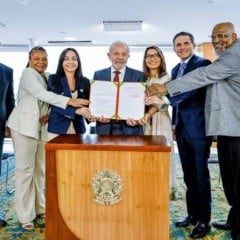 De acordo com o presidente Lula, a import&acirc;ncia do decreto vai al&eacute;m das manifesta&ccedil;&otilde;es e abrange artistas, agentes culturais e espa&ccedil;os comunit&aacute;rios envolvidos na cena cultural gospel - Foto: Ricardo Stuckert/Secom-PR