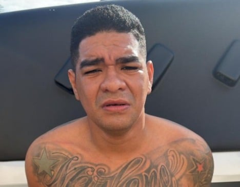 Jorge Lopes de Castro no momento da prisão - Foto: Divulgação