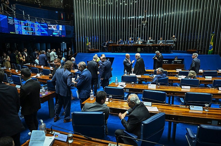 PL da Dosimetria reduz punições e segue para sanção presidencial após aprovação em votação nominal (Foto
Jefferson Rudy/Agência Senado
Fonte: Agência Senado PL da Dosimetria reduz punições e segue para sanção presidencial após aprovação em votação nominal (Foto
Jefferson Rudy/Agência Senado
Fonte: Agência Senado