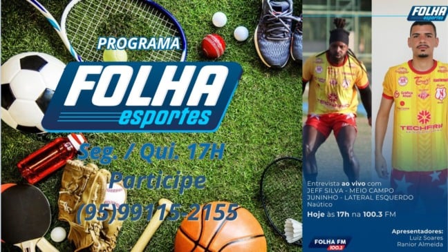 63 ANOS DO ALVIRRUBRO RORAIMENSE | FOLHA ESPORTES | 23/12/2025