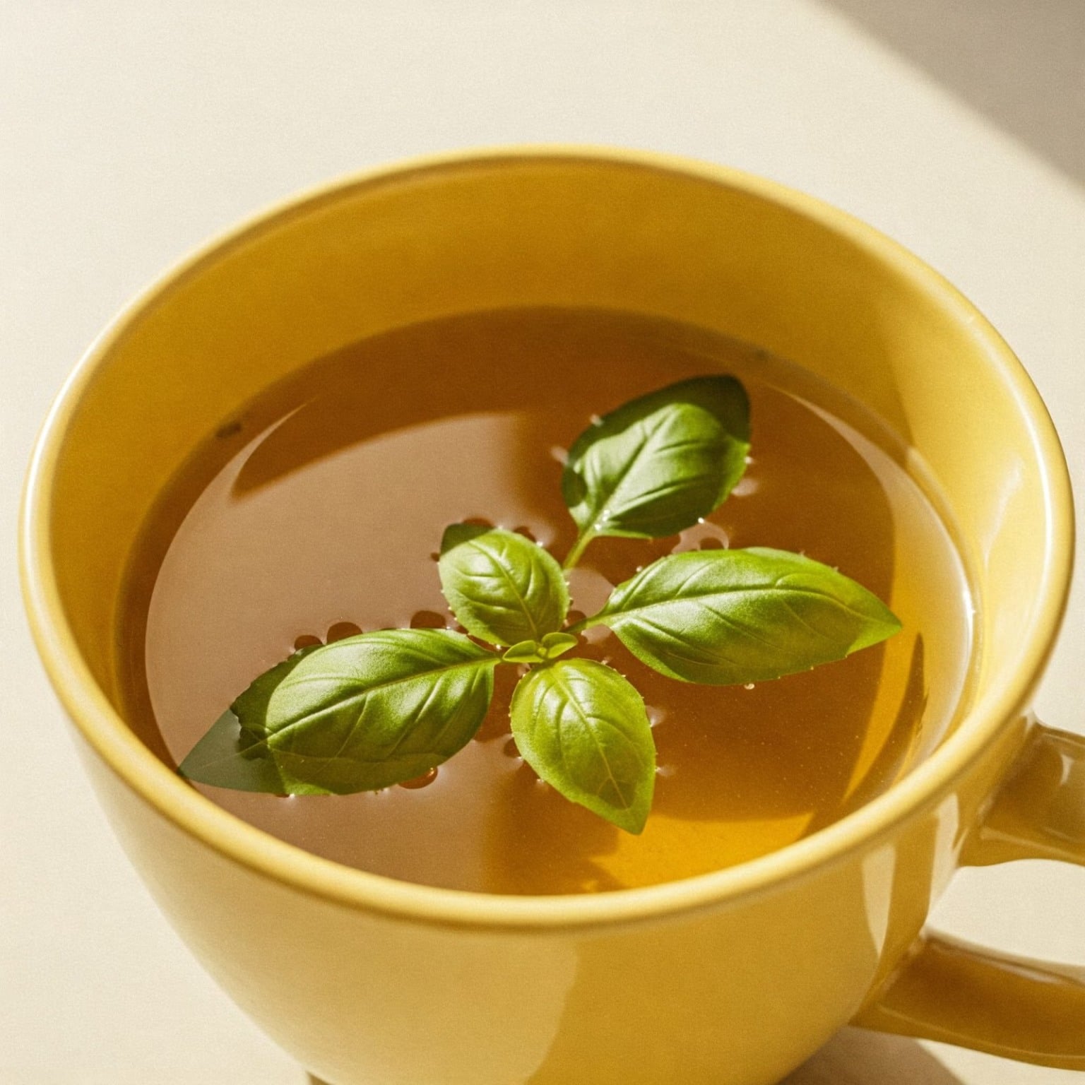 Conhecido principalmente como tempero culinário, o manjericão também é utilizado na forma de chá como alternativa natural (Foto Divulgação) Conhecido principalmente como tempero culinário, o manjericão também é utilizado na forma de chá como alternativa natural (Foto Divulgação)