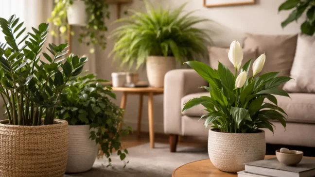 5 plantas de sombra mudam completamente a energia da sala