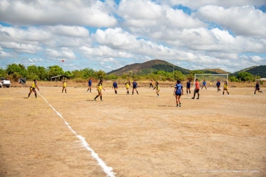 Comunidade Darôra recebe as finais da 3ª Copa Macuxi. (Foto: Jonathas Oliveira/PMBV/SEMUC)
