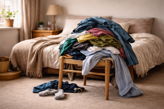 Roupas amontoadas ou desorganizadas podem ser sinal de alerta (Foto: Reprodução)