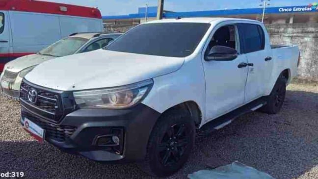 Hilux é leiloada pelo Detran-RR (Foto: Divulgação)
