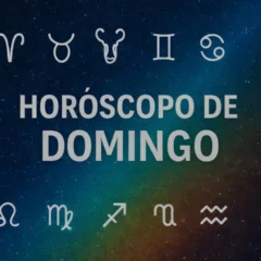 Hor&oacute;scopo de domingo
