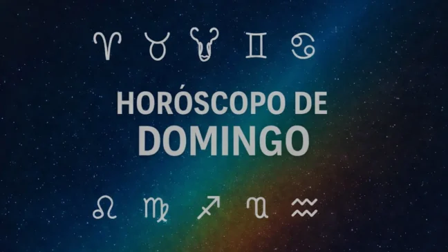Horóscopo de domingo