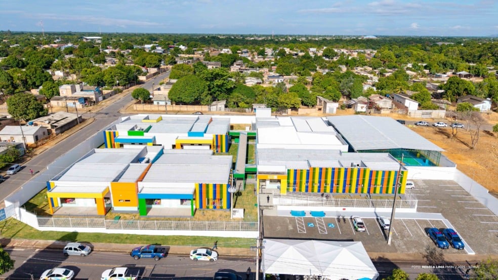 A escola conta com 16 salas de aula e atenderá crianças de dois a cinco anos. (Foto: Divulgação) A escola conta com 16 salas de aula e atenderá crianças de dois a cinco anos. (Foto: Divulgação)