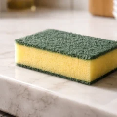 O detalhe no uso da esponja que risca superf&iacute;cies sem voc&ecirc; perceber