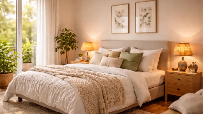 O erro de posicionamento que deixa o quarto cansativo mesmo estando limpo e arrumado (e como reverter em minutos)