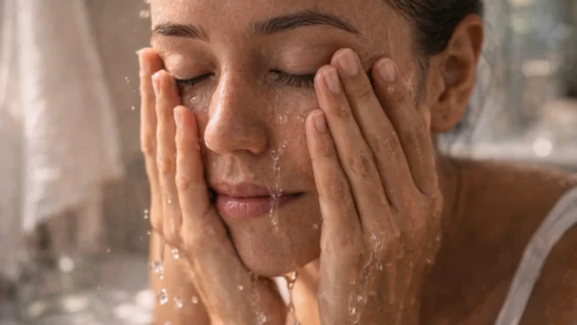 Por que lavar o rosto demais piora a aparência dos poros