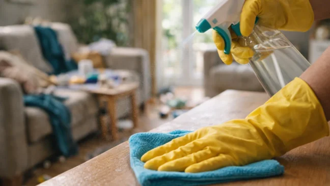 Por que limpar a casa sempre no mesmo horário cria sensação de sujeira recorrente